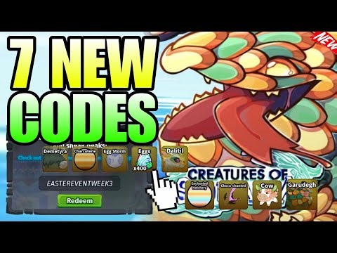 *UPDATE CODES* ALL WORKING CODES FOR CREATURES OF SONARIA IN 2026 - ROBLOX CREATURES OF SONARIA CODE