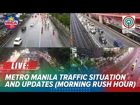 LIVE: Metro Manila traffic situation and updates (Morning Rush Hour) | September 8, 2026