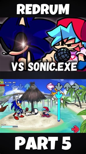 FNF - VS Sonic.EXE The Last Adventure [PART 5] (FNF MOD) #shorts