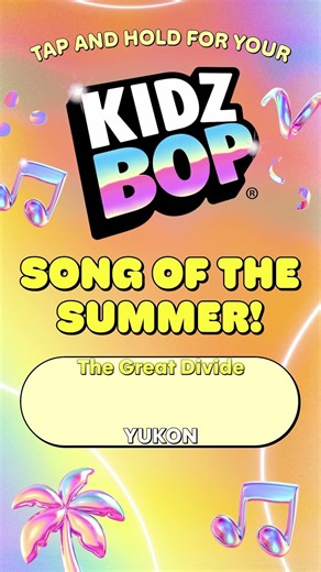 Pause to find your song of the summer! ⏸️😎🍉 KIDZ BOP 53 Is OUT NOW 🗣️ #kidzbop #summer