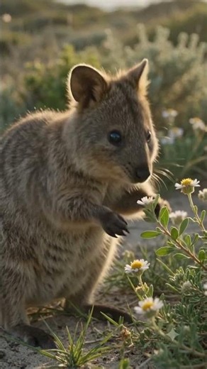 Quokka : The cheerful little marsupial with a famous smile