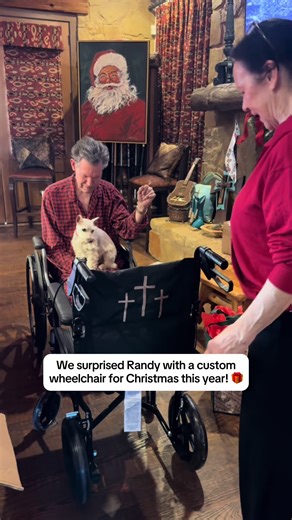 Custom Wheelchair Surprise for Randy Travis on Christmas