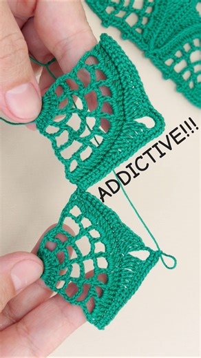 Stunning Crochet Square❇️@LitkeTatyana