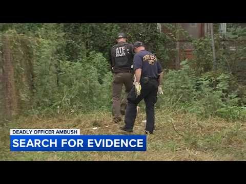 Search continues for evidence after officer killed, another wounded in West Philadelphia ambush