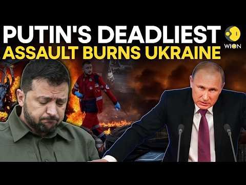 Russia-Ukraine War LIVE: Russia Unleashes Deadly New Strike Tactic On Kyiv | WION Live
