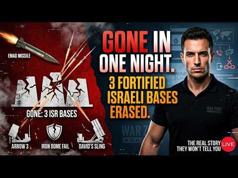 Iran FIRES 500 Emad Missiles, IDF Southern Command OBLITERATED, 3 Bases REDUCED to Rubble, US PANICS