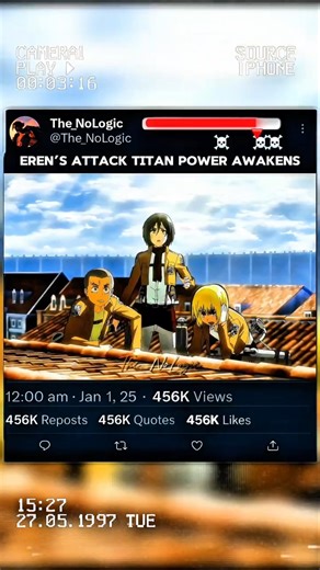 The Power of Eren’s Attack Titan ☠️