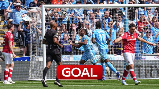 Coventry City 3-1 Wrexham: Champions lift trophy in style to send Welsh side's play-off hopes to final day