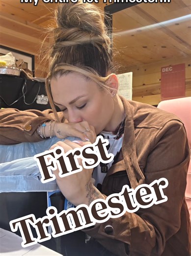 So very glad this part of the pregnancy is over! #FirstTrimester nausea is certainly NOT for the weak! 😅 Is anyone else been non-stop sick like this?! #pregnant #pregnanttiktok #morningsickness #pregnantlife