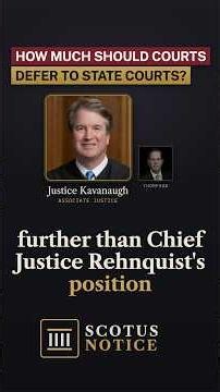 “Further Than Chief Justice Rehnquist’s Position”: How Much Deference? | Moore v. Harper (2022)