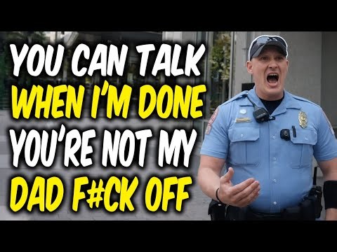 Officer Melts Down When Citizen Stays Silent — Authority COLLAPSES | First Amendment Audit