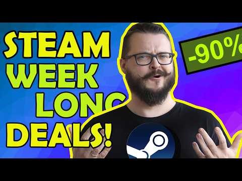 Steam Week-LONG Sale! 10 AWESOME Discounted Steam Games! (Until April 27!)