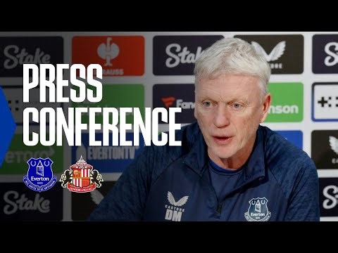 EVERTON v SUNDERLAND | David Moyes' FA Cup press conference
