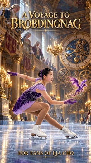 Lia Cho... A VOYAGE TO BROBDINGNAG 🔥 #Shorts #figureskating #iceskating #jgpbangkok2026 #jgpfigure