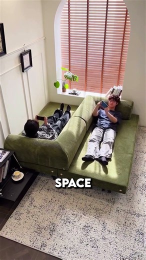 This Sofa Changes Shape in Seconds! 🤯🛋️ #shorts