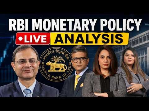 RBI MPC Meet LIVE | RBI Repo Rate Decision LIVE | RBI Governor Sanjay Malhotra LIVE | LIVE Analysis