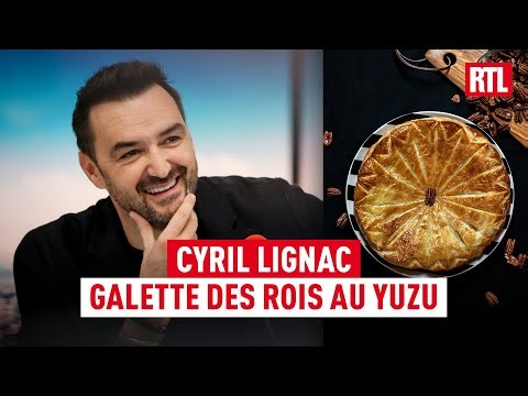 Cyril Lignac : galette des rois au yuzu