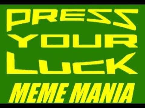 Press Your Luck Meme Mania Season 1 Episode 29