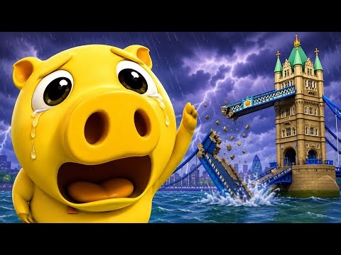 London Bridge is Falling Down | London Bridge Disaster | Funny Remix | Gamavision Csupo Effects