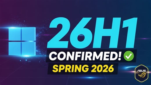 ASUS Just Confirmed Windows 11 26H1 Release Date REVEALED #Windows11 #Windows1126H1 #MicrosoftWindows #WindowsUpdate #Windows11Update #ASUS #SnapdragonX2 #CES2026 #TechNews #Microsoft | Get solutions