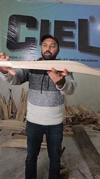 English Willow Bat No. 1 | 8–9 Straight Grains | 1185g Beast Bat | ₹40,000 | Ciel Sports