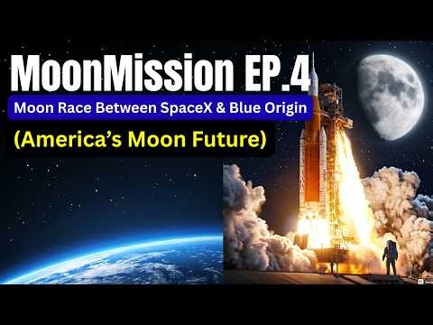 MoonMission EP.4 | NASA’s Dangerous Moon Race Between SpaceX & Blue Origin