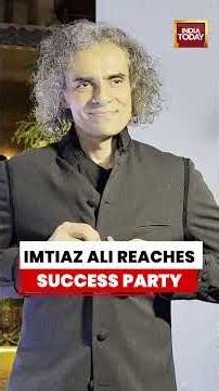 Imtiaz Ali Arrives At 'Main Wapas Aaunga' Success Party In Mumbai #mumbai #spottted
