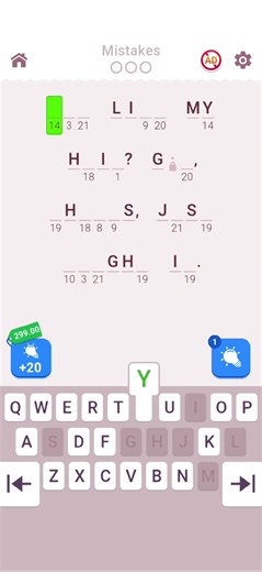 Cryptogram Challenge Level 6 🔐 Can You Solve This Impossible Code? #shorts