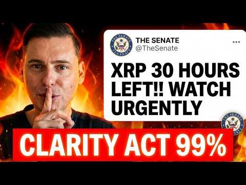 XRP QUICK!!! 30 HOURS LEFT! (XRP CLARITY AT 99%)