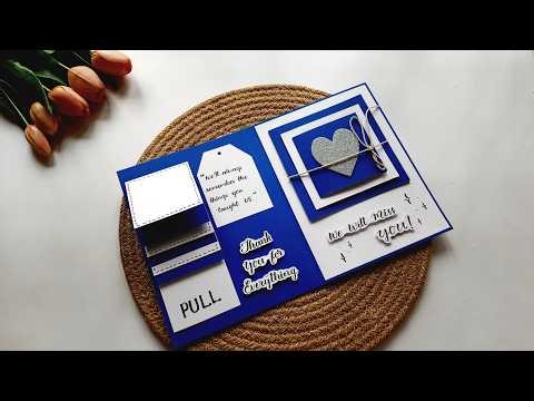 Miss You Card for TEACHER | DIY Handmade Greeting Card for Teacher | Handmade Cards Ideas | Tutorial