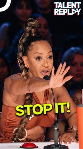 This Mind Reading Act Fooled Mel B?! #talentreplay #short #agt2026