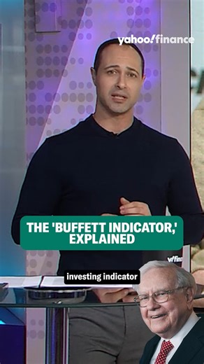 Yahoo Finance on Instagram: "The Buffett indicator is at an all-time high. 👀"