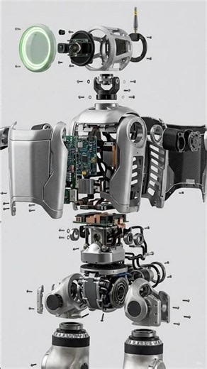​"Inside the Machine: Boston Dynamics Atlas Assembly! 🤖✨"#shorts #viral