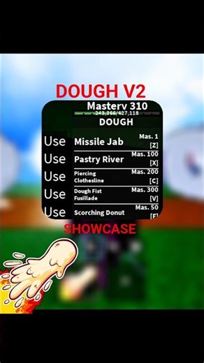 DOUGH V2 Showcase - Blox Fruits