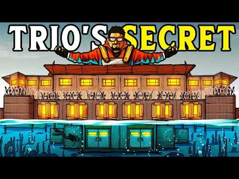 Living in a Fortified UNDERWATER Bunker - Rust (Movie)