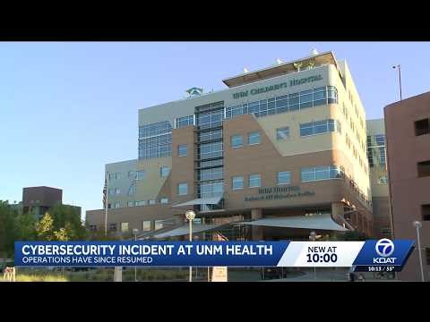 UNMH cybersecurity attack causes ambulances to be diverted to other hospitals
