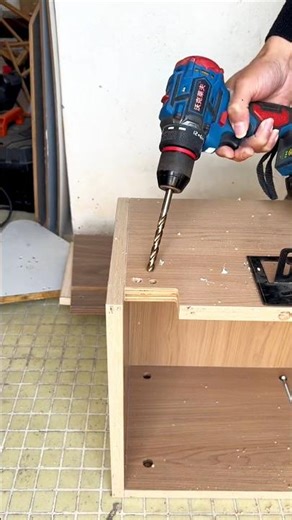 part112#😱Drill Lagate Hi Perfect Hole 90%#CarpentersYeTrick Nahi Jante⚙️#Wood MeinCleanHoleHar Baar😯