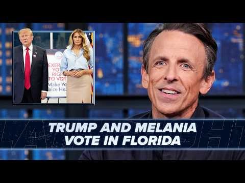 Trump and Melania Cast Their Midterm Ballots in Florida