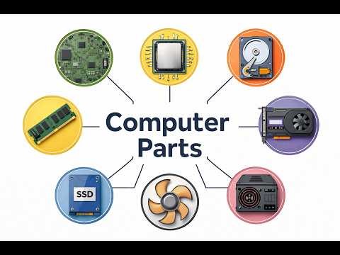 Major Computer Parts Explained in 6 Minutes 57 Seconds