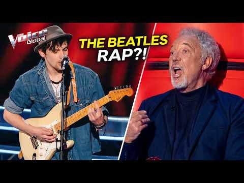 He Sang The Beatles... Then Shocked Everyone With Eminem | The Voice