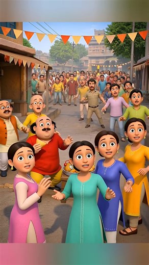 Motu Patlu & The Samosa Alarm 🚨🍩 | Funny Cartoon #shorts #motupatlu #cartoonshorts