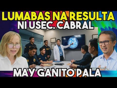 ETO NA! INILABAS ANG RESULTA ng isang Doctor tungkol kay USEC CABRAL. May ganito pala siya