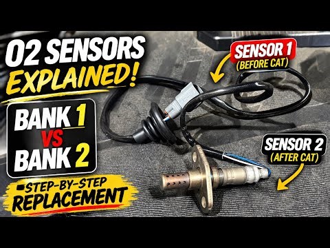 O2 Sensors Explained (Bank 1 vs Bank 2 + Easy Replacement Guide)