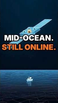 How Starlink Works Mid-Ocean With No Towers (Laser Links)