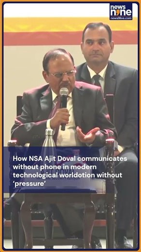 WATCH: How NSA Ajit Doval Operates Without Phone in Today’s High-Tech World