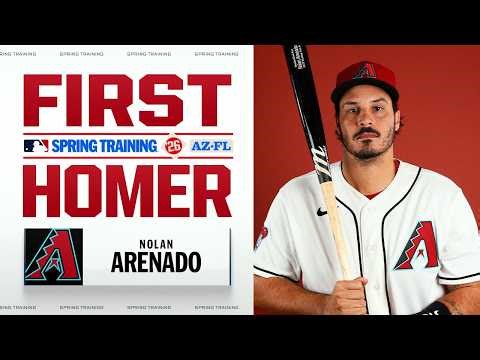 Nolan Arenado hits his 1st home run of Spring Training with the D-backs (against his former club)! 🐍