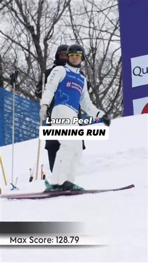 Laura Peel is back to winning ways, delivering her best jumping of the season today at Lac-Beauport. Just look at this beautiful full-full-full. We’re more than happy to see her executing jumps like this 🙏🫡 #fisfreestyle #worldcuplacbeauport #fisaerials | FIS Freestyle Skiing