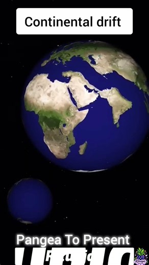 Pangea breaking apart to make the seven continents | @RitunjaiRauthanOfficialYT #history