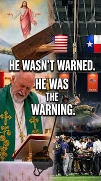 He Preached About Death. 27 Minutes Later The Cross Fell On Him. #Ecuador #TRAGEDY #STADIUM #navy