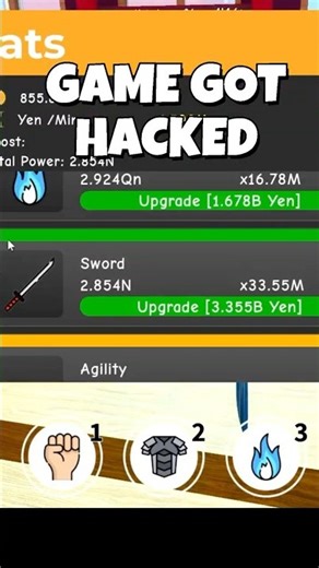 AFS ENDLESS GOT HACKED DURING UPDATE #roblox #animefightingsimulator #afs